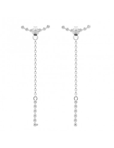 Pendientes Cadena de Plata